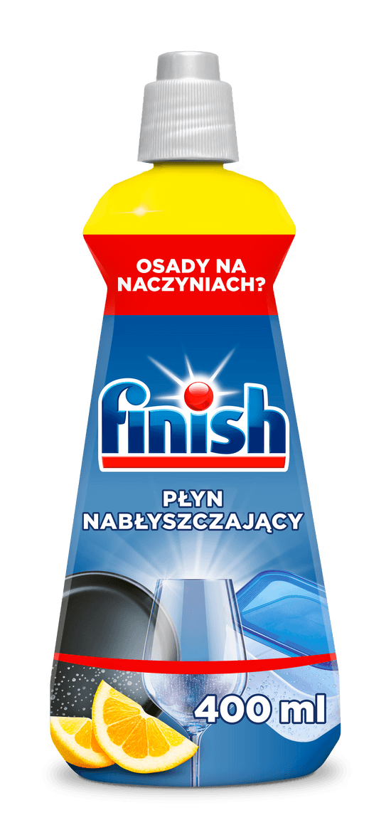 Finish Płyn Nabłyszczający 400 ml Lemon